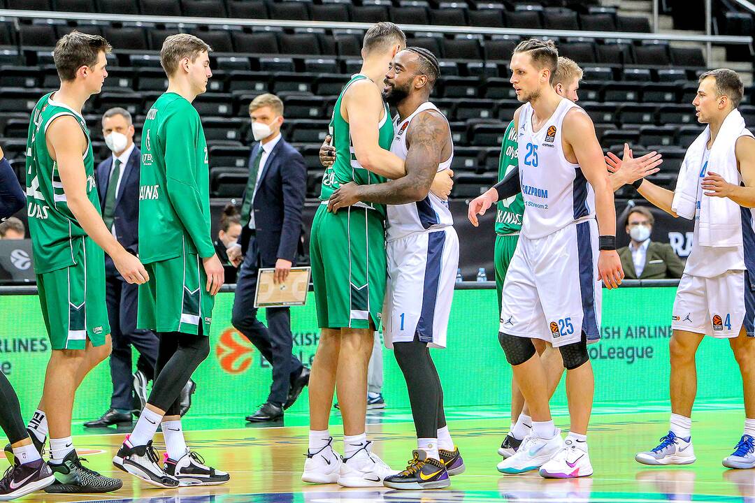 Eurolyga: „Žalgiris“ – „Zenit“ 75:83