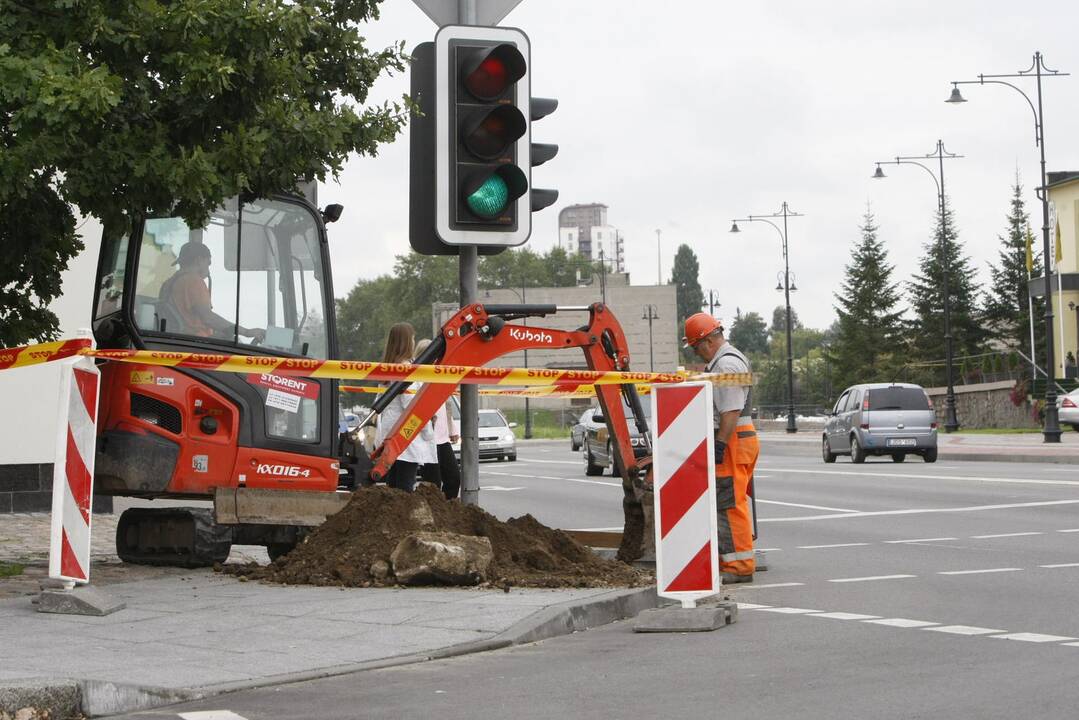 Uostamiesčio gatvei – išskirtiniai žibintai