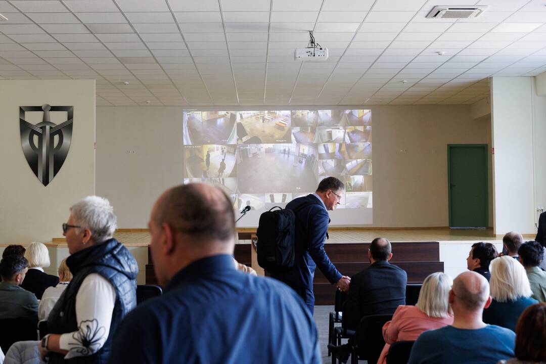 Ekstremalios situacijos pratybos licėjuje