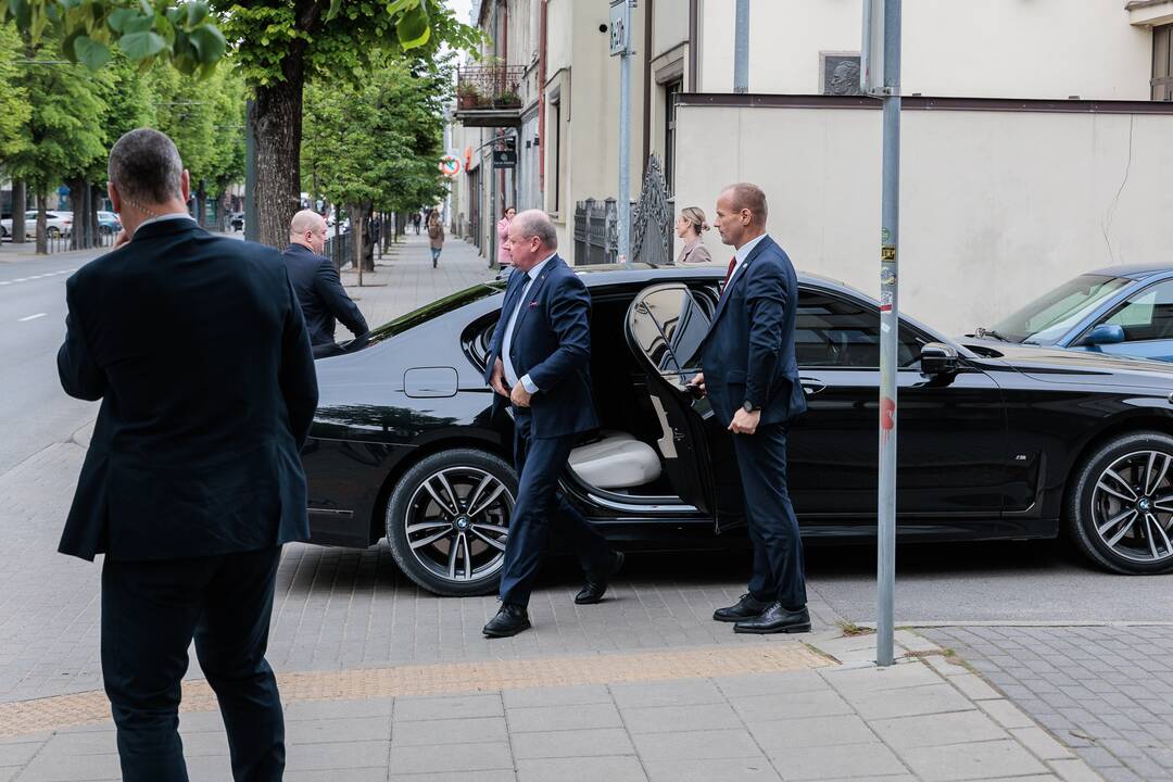 „Kauno dienos“ redakcijoje lankėsi Saulius Skvernelis