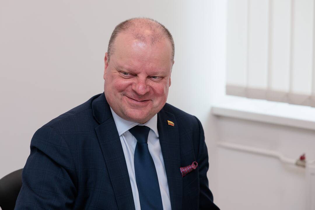 „Kauno dienos“ redakcijoje lankėsi Saulius Skvernelis