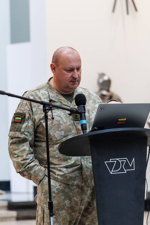 Karo komendantūrų valdybos įkūrimo ceremonija