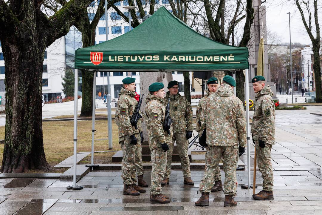  Karo komendantūrų valdybos įkūrimo ceremonija 