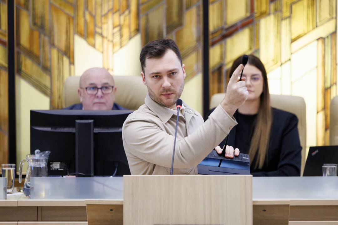 Kauno miesto tarybos posėdis (2025 vasario 18 d.)
