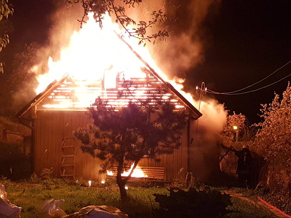 Gaisras Marvelėje