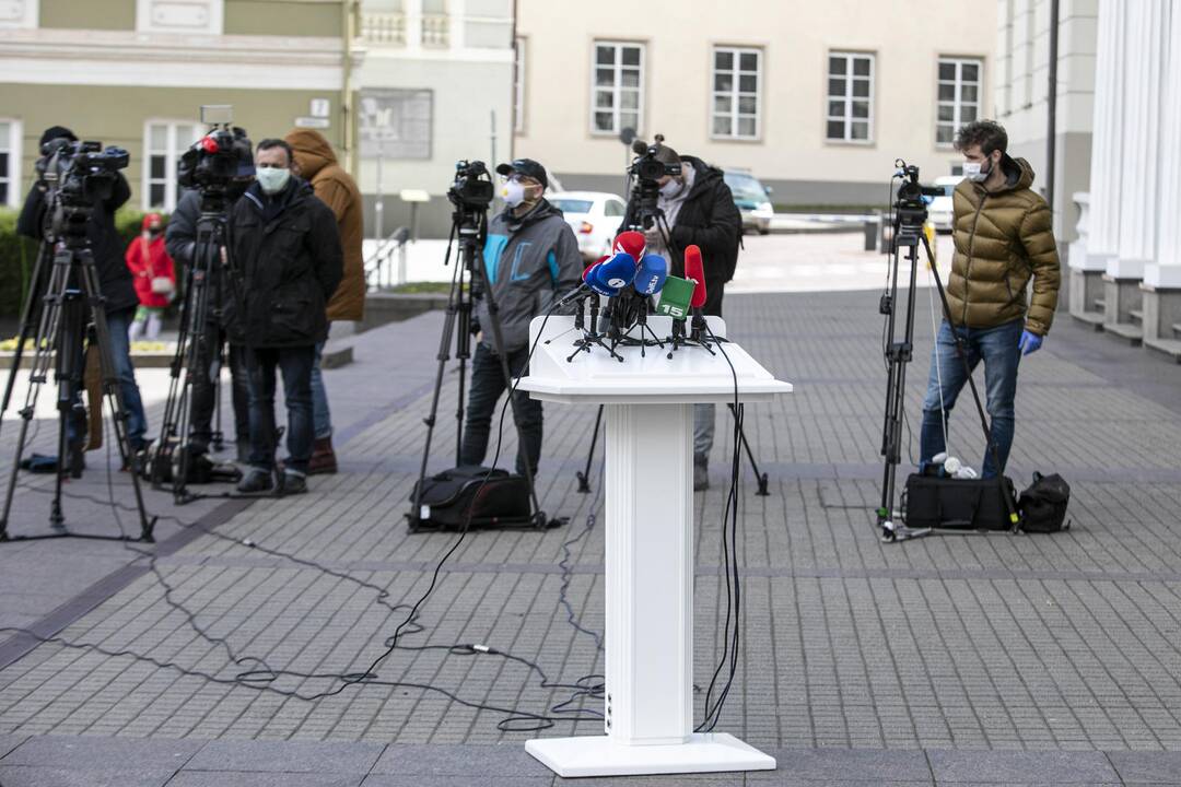 Prezidento G. Nausėdos spaudos konferencija