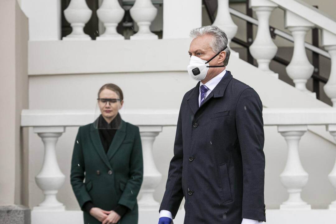 Prezidento G. Nausėdos spaudos konferencija