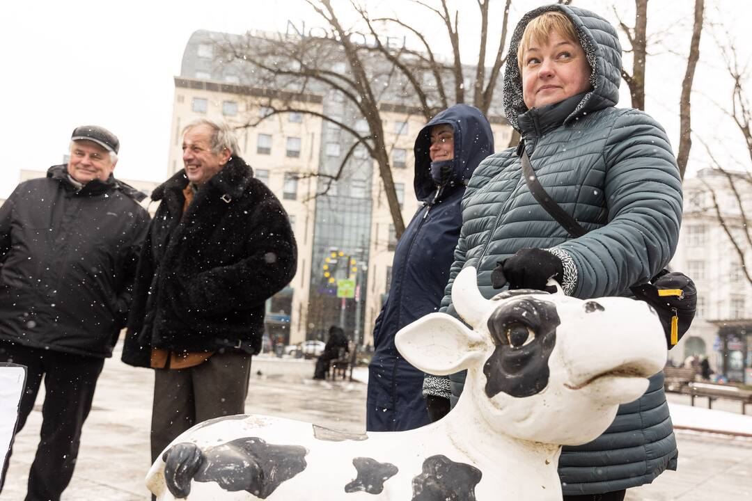 Pienininkų protestas prie Vyriausybės