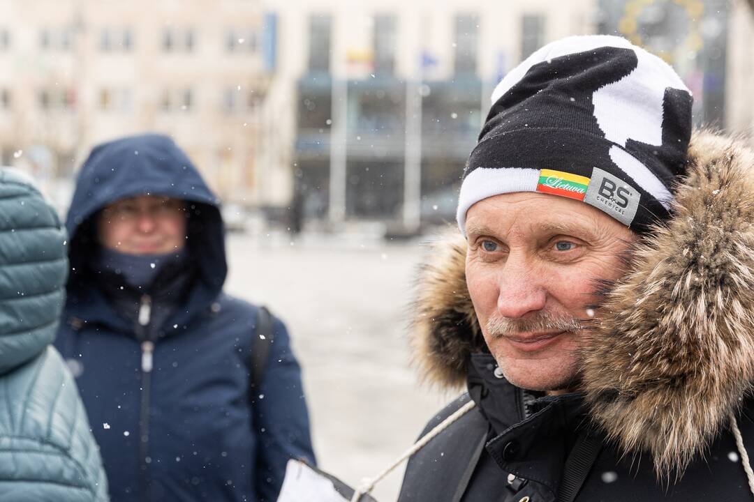 Pienininkų protestas prie Vyriausybės