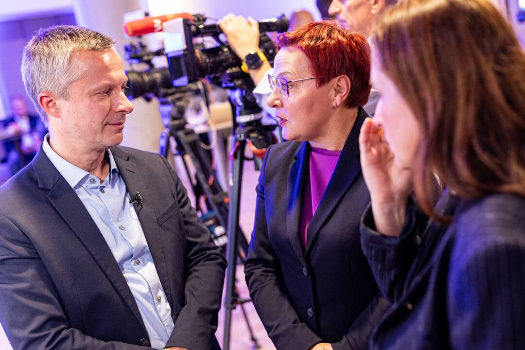 2024-ųjų Seimo rinkimai: TS-LKD nariai laukia rinkimų rezultatų