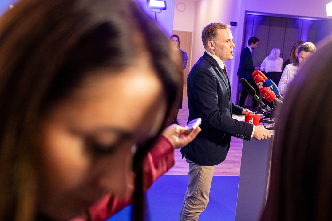 2024-ųjų Seimo rinkimai: TS-LKD nariai laukia rinkimų rezultatų