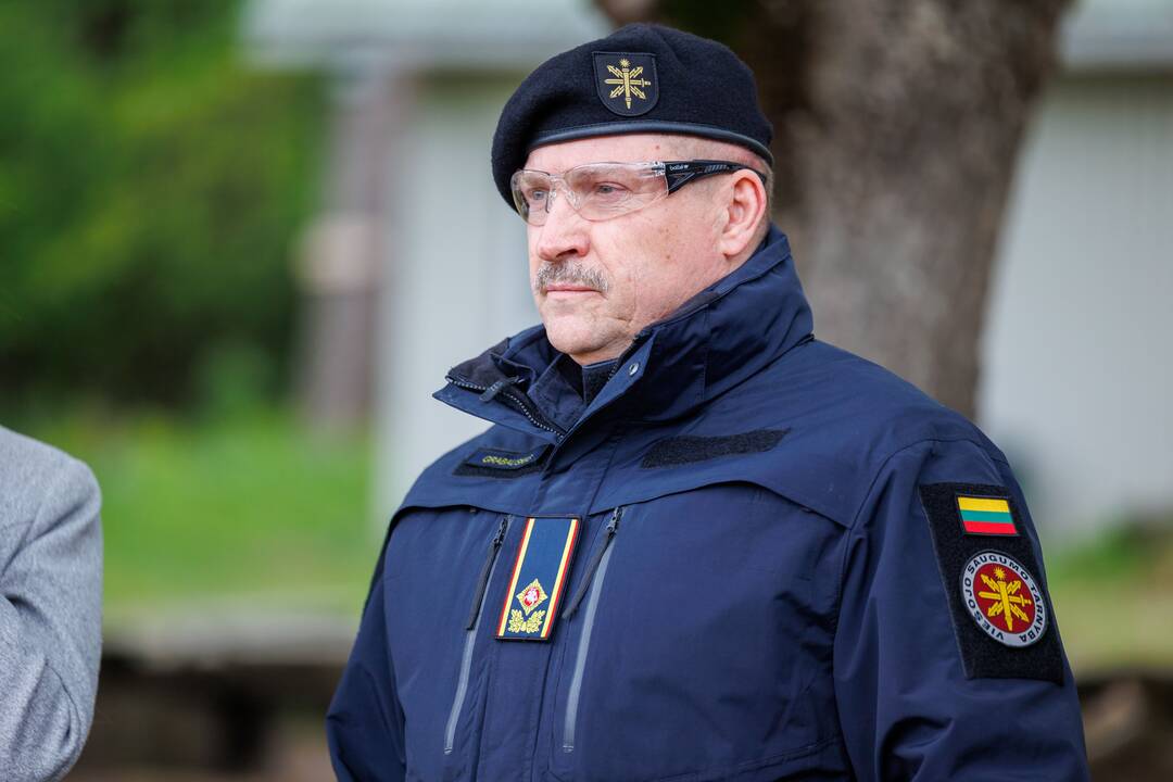 Viešojo saugumo tarnybos pratybos Kauno rajone