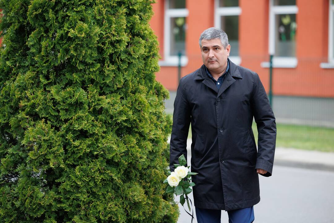 Klaipėdoje – atsisveikinimas su žuvusiu Gintaru Bendžiumi