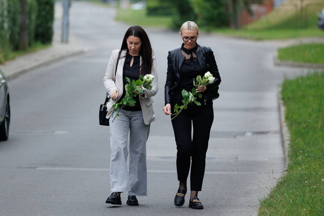 Klaipėdoje – atsisveikinimas su žuvusiu Gintaru Bendžiumi