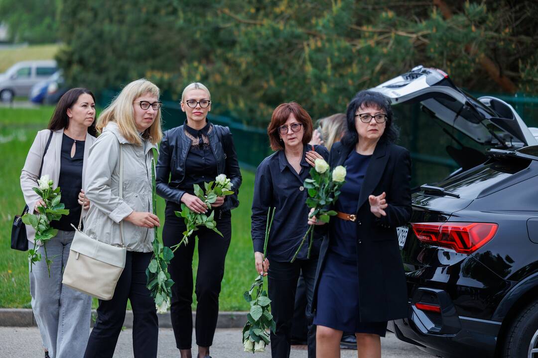 Klaipėdoje – atsisveikinimas su žuvusiu Gintaru Bendžiumi
