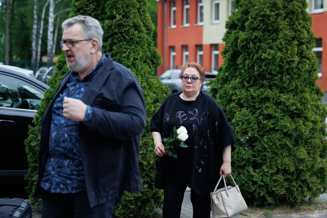 Klaipėdoje – atsisveikinimas su žuvusiu Gintaru Bendžiumi