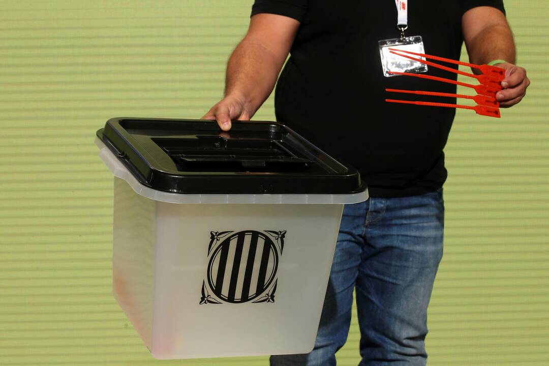 Katalonijos nepriklausomybės referendumui – daugiau nei 2 tūkst. balsavimo punktų