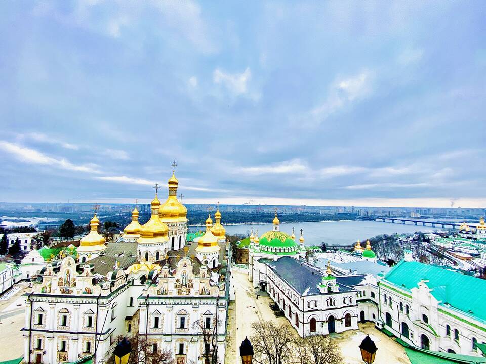 Namai: dvejus metus O.Werschlan su vyru Martinu ir dukra Laura gyveno Ukrainos sostinėje Kyjive, o dabar net neįsivaizduoja, kada galės sugrįžti. 