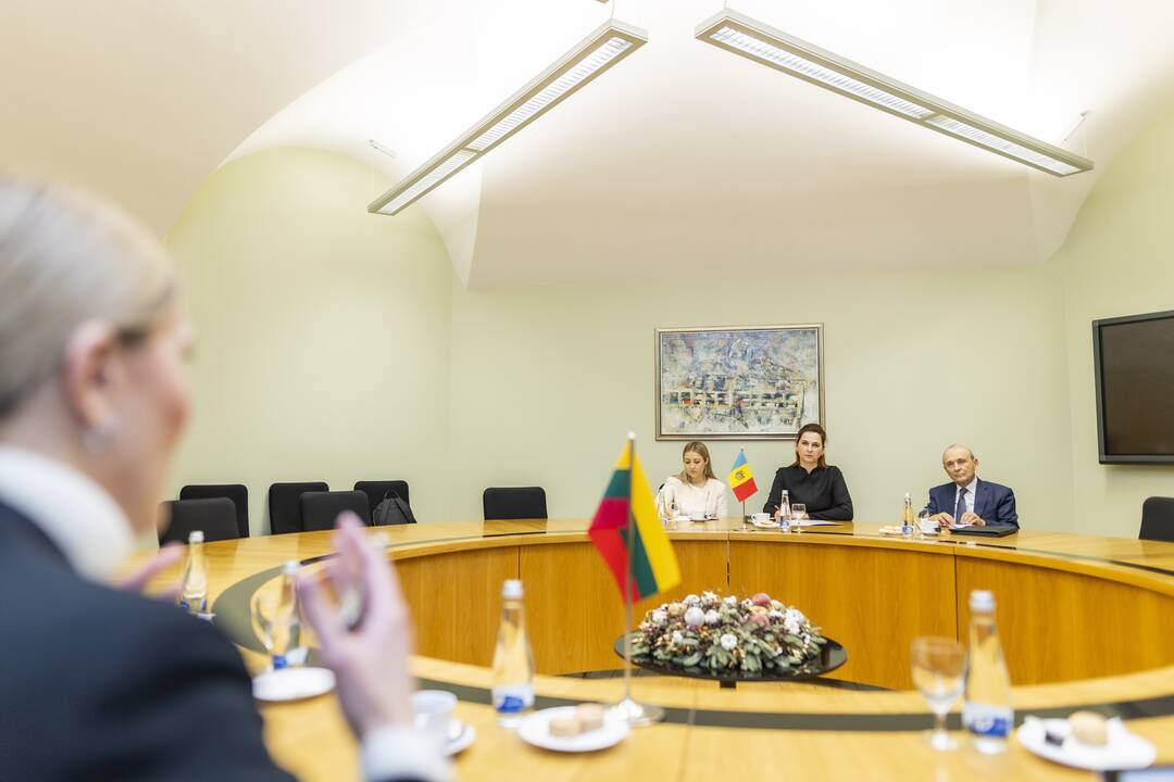 A. Bilotaitė susitiko su Moldovos vidaus reikalų ministre A. Revenco