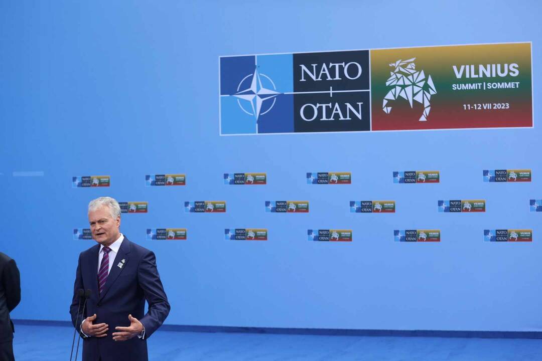 NATO viršūnių susitikimas Vilniuje (I diena)