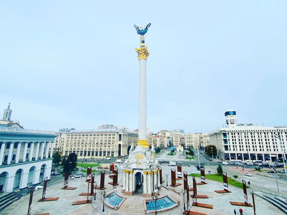 Namai: dvejus metus O.Werschlan su vyru Martinu ir dukra Laura gyveno Ukrainos sostinėje Kyjive, o dabar net neįsivaizduoja, kada galės sugrįžti. 