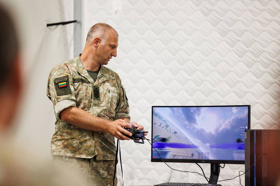 Kariuomenėje vystomi dronų pajėgumai