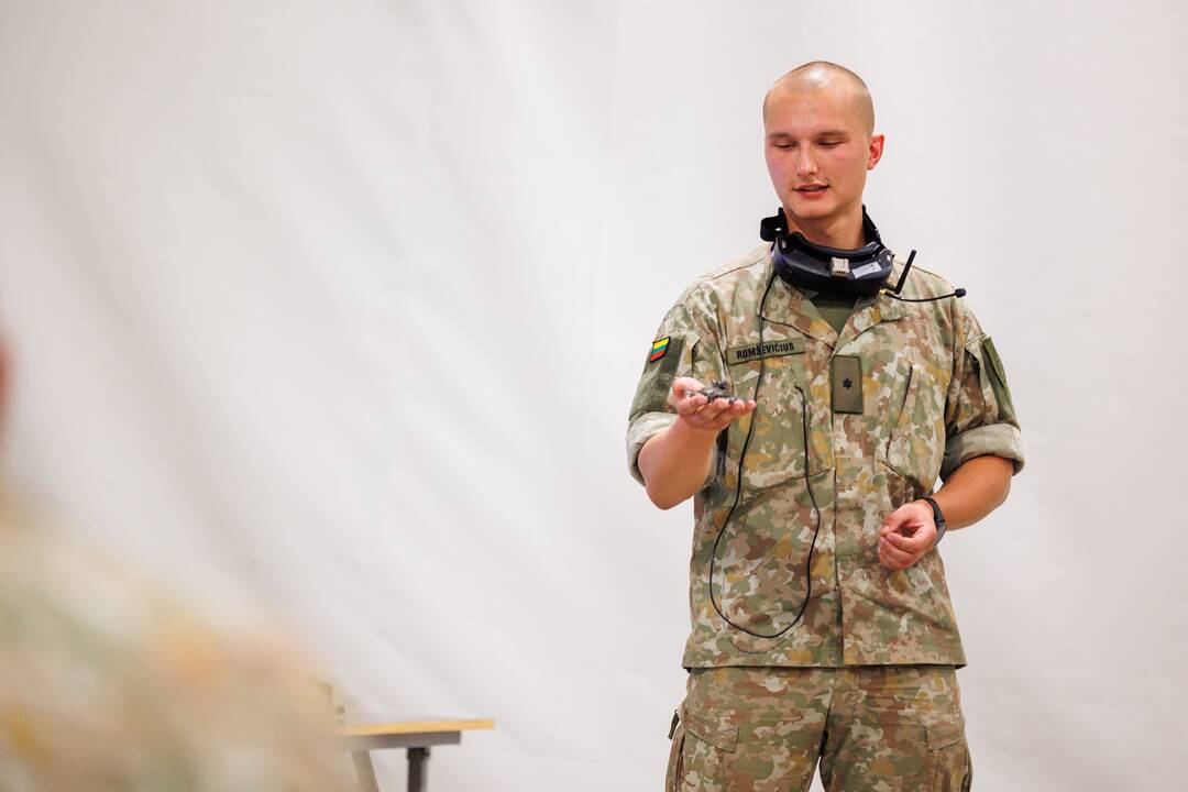 Kariuomenėje vystomi dronų pajėgumai