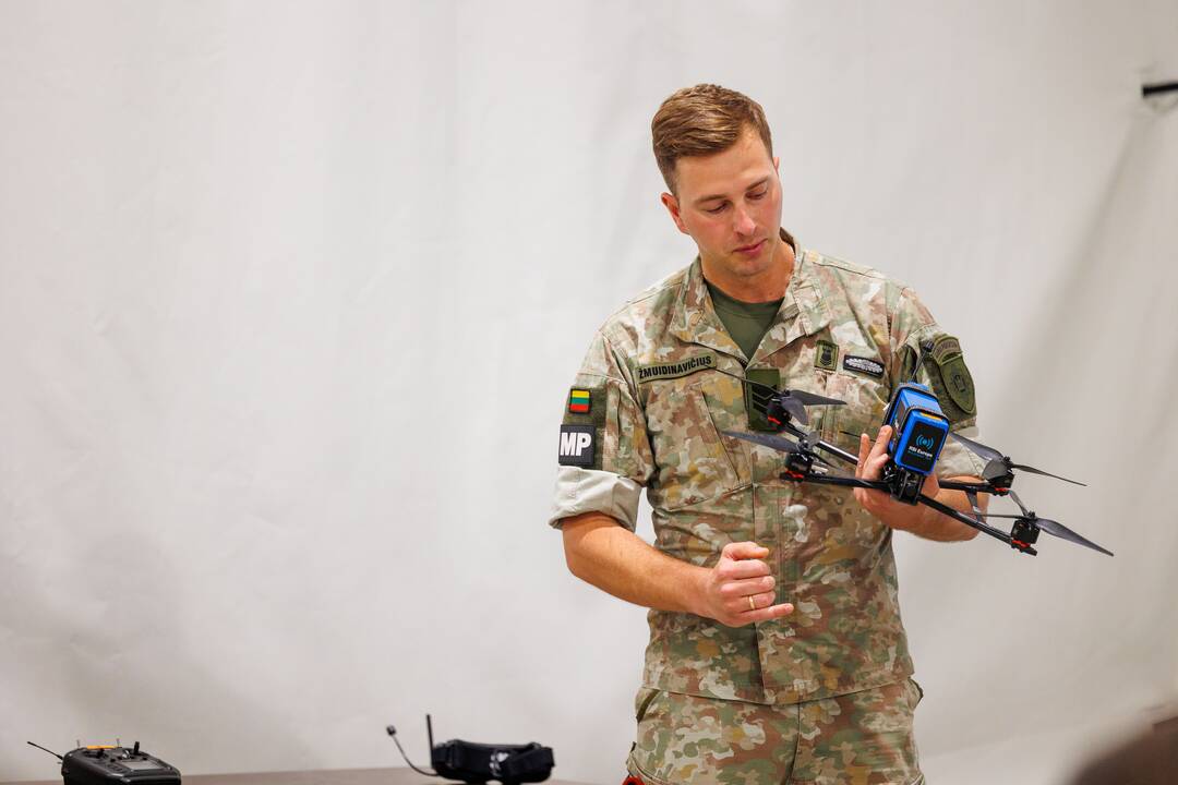 Kariuomenėje vystomi dronų pajėgumai