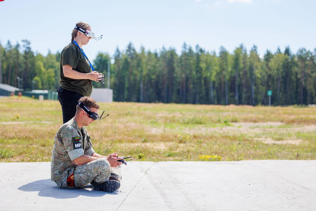 Kariuomenėje vystomi dronų pajėgumai