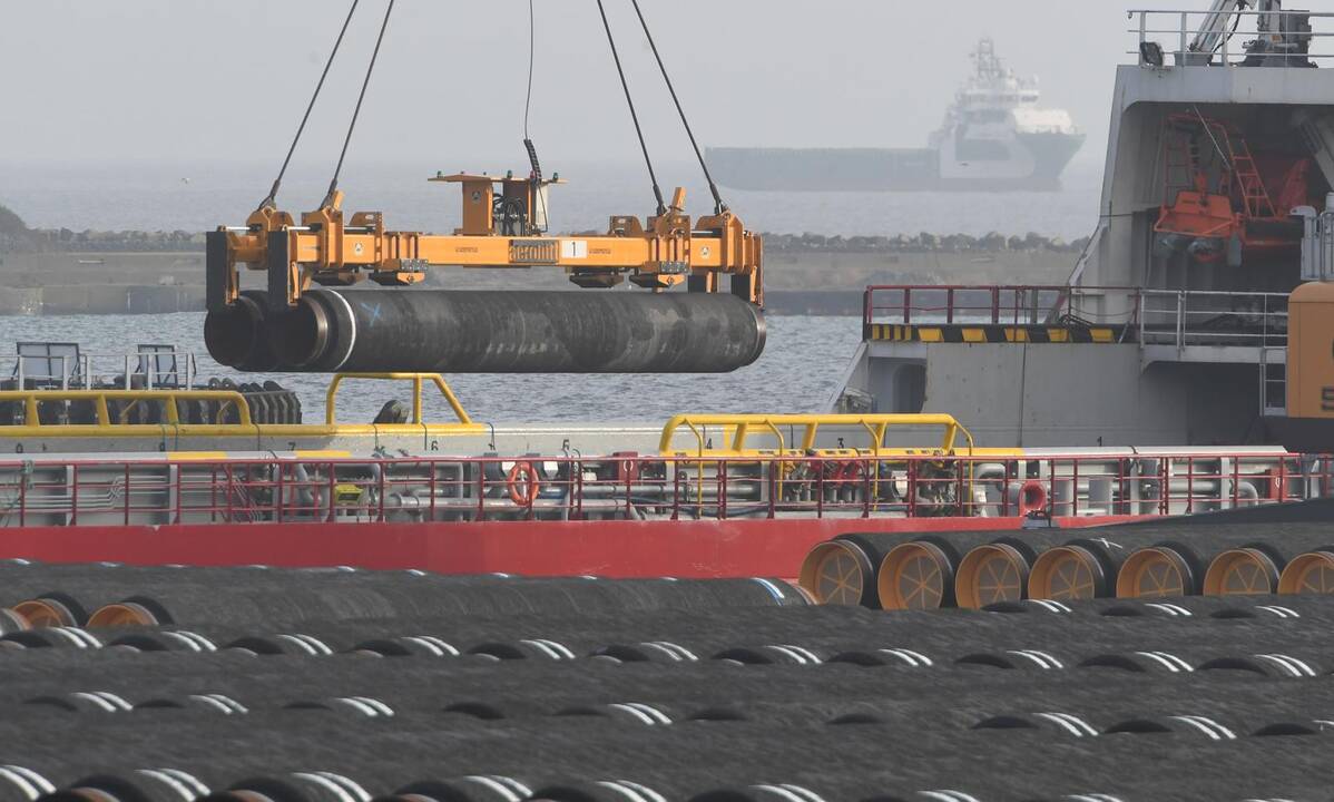 JAV reikalauja, kad „Nord Stream 2“ rangovai iki sausio vidurio nutrauktų darbą