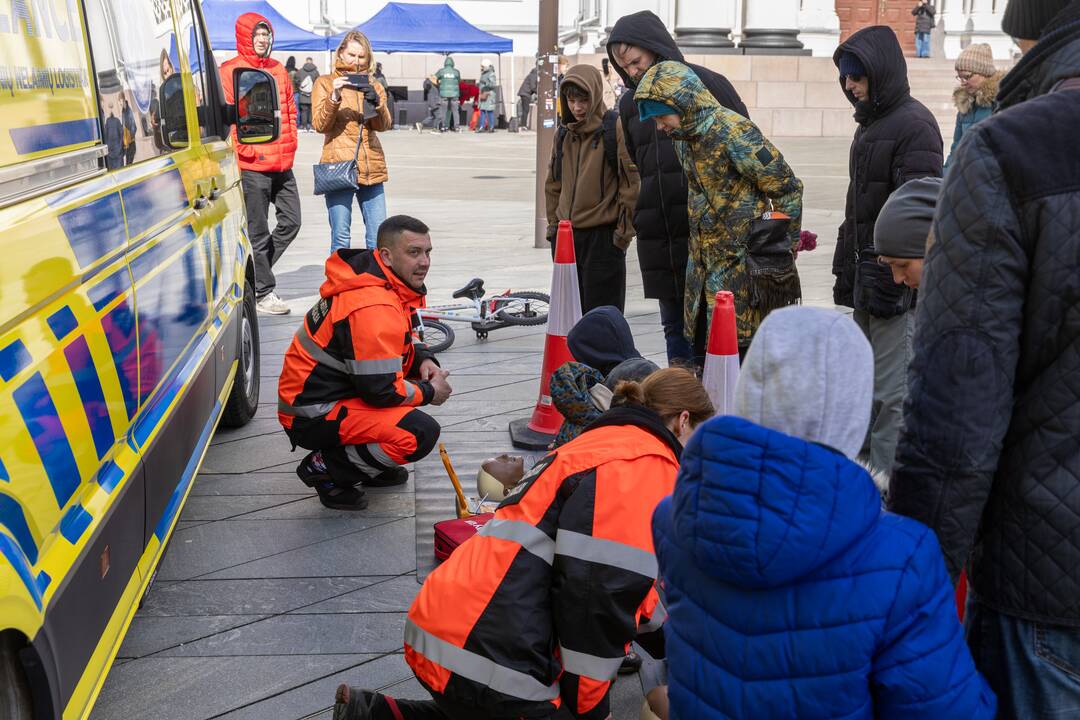 Kaune paminėta Saugaus eismo diena: dėmesys – įvairioms sritims