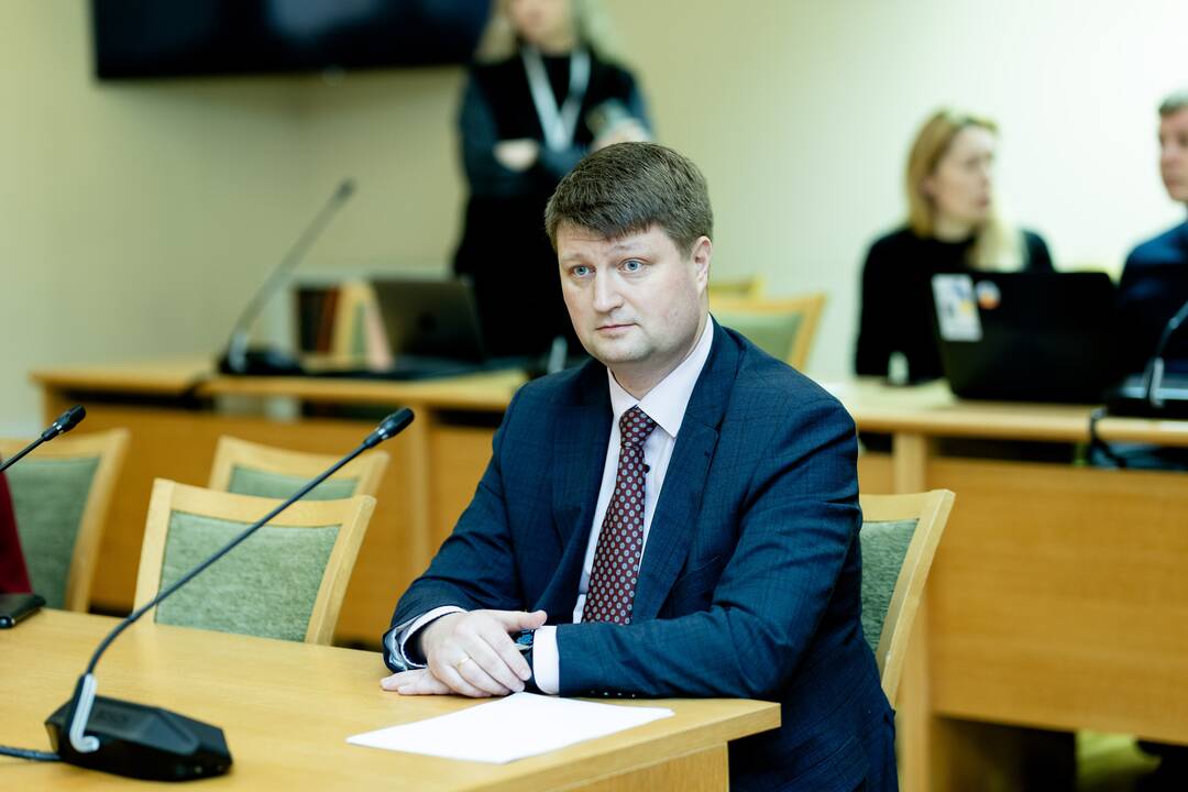 Liberalų sąjūdžio frakcijos susitikimas su finansų viceministru