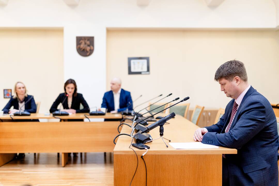 Liberalų sąjūdžio frakcijos susitikimas su finansų viceministru