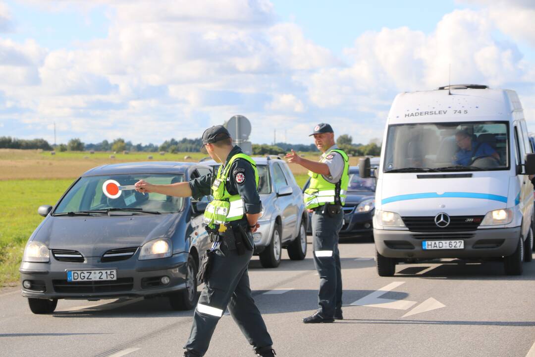 Klaipėdos policijos pareigūnai per savaitgalį išaiškino 17 neblaivių vairuotojų