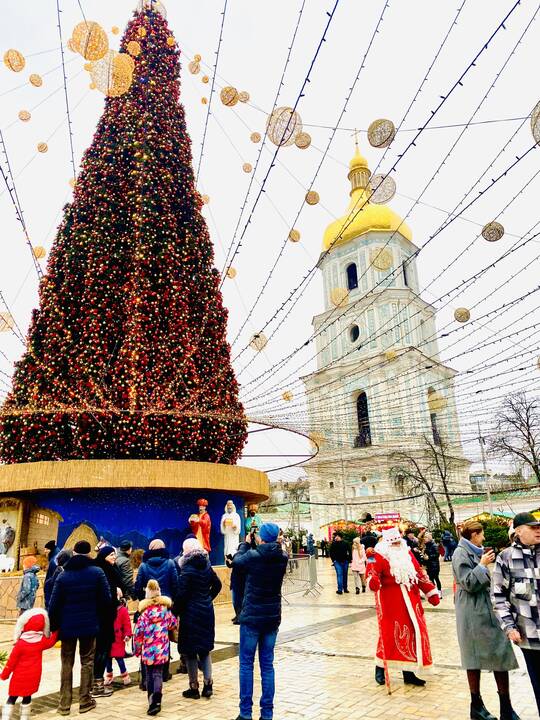 Namai: dvejus metus O.Werschlan su vyru Martinu ir dukra Laura gyveno Ukrainos sostinėje Kyjive, o dabar net neįsivaizduoja, kada galės sugrįžti. 