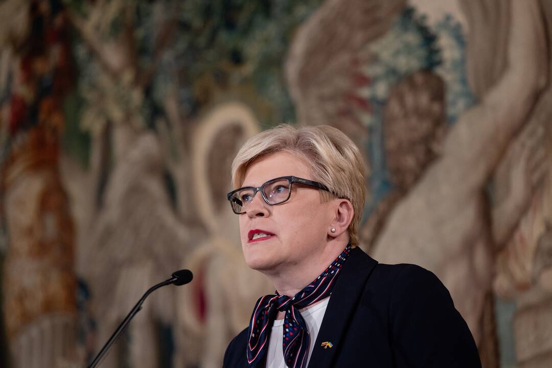 I. Šimonytės spaudos konferencija po prezidento rinkimų