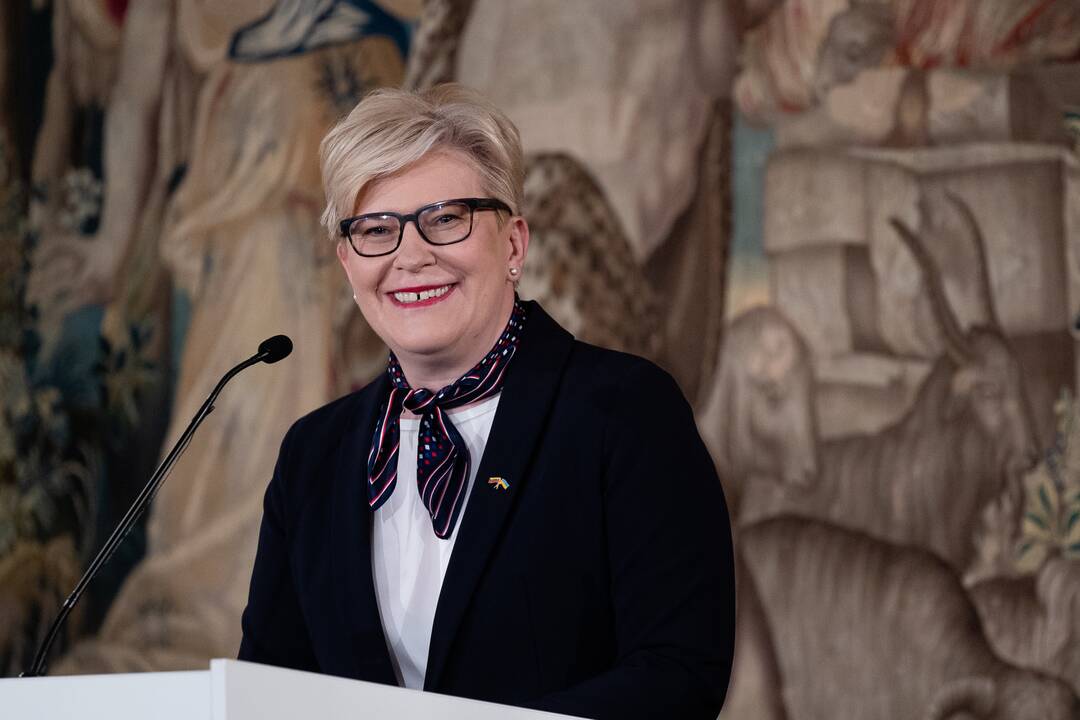I. Šimonytės spaudos konferencija po prezidento rinkimų