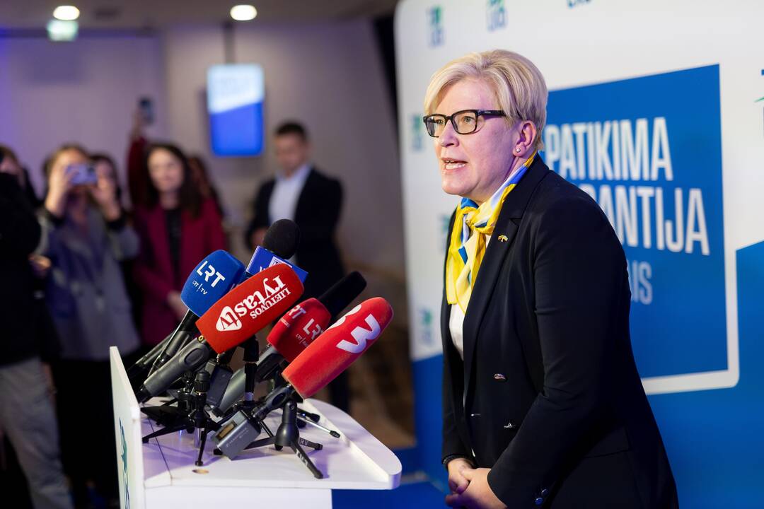 2024-ųjų Seimo rinkimai: TS-LKD nariai laukia rinkimų rezultatų