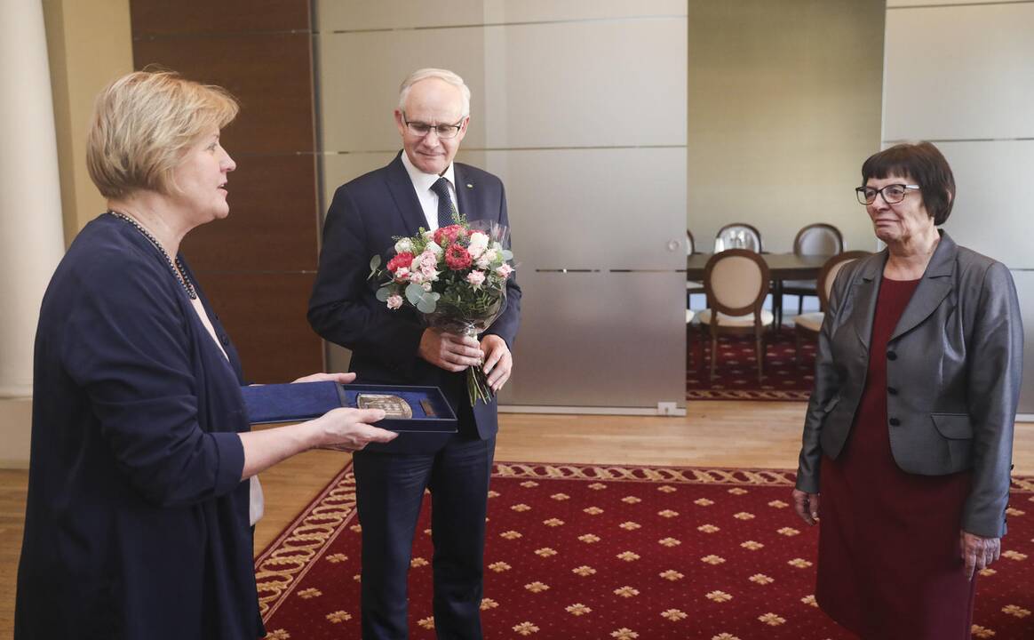 Algirdas Monkevičius ir Ramutė Bruzgelevičienė