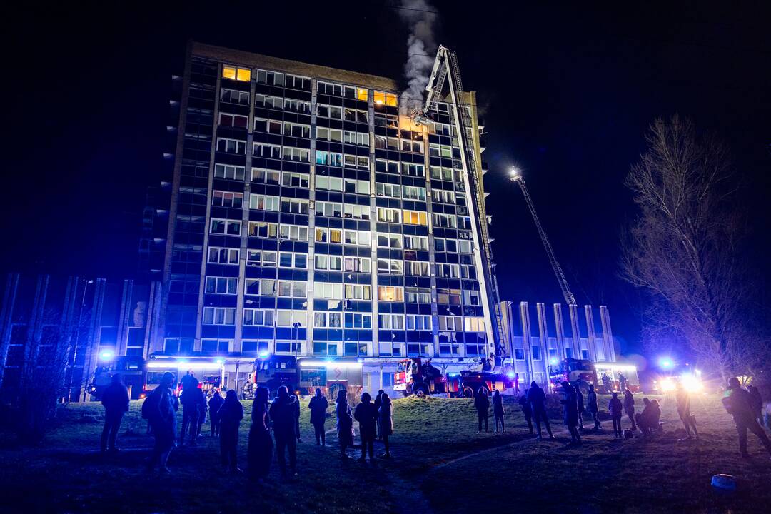 Vilniuje dega butas