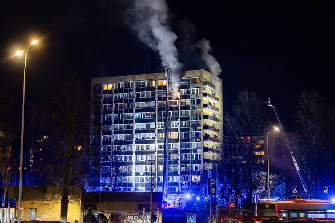 Vilniuje dega butas