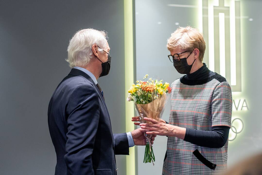 Tokijo olimpinėse žaidynėse dalyvavusių sportininkų pagerbimo ceremonija