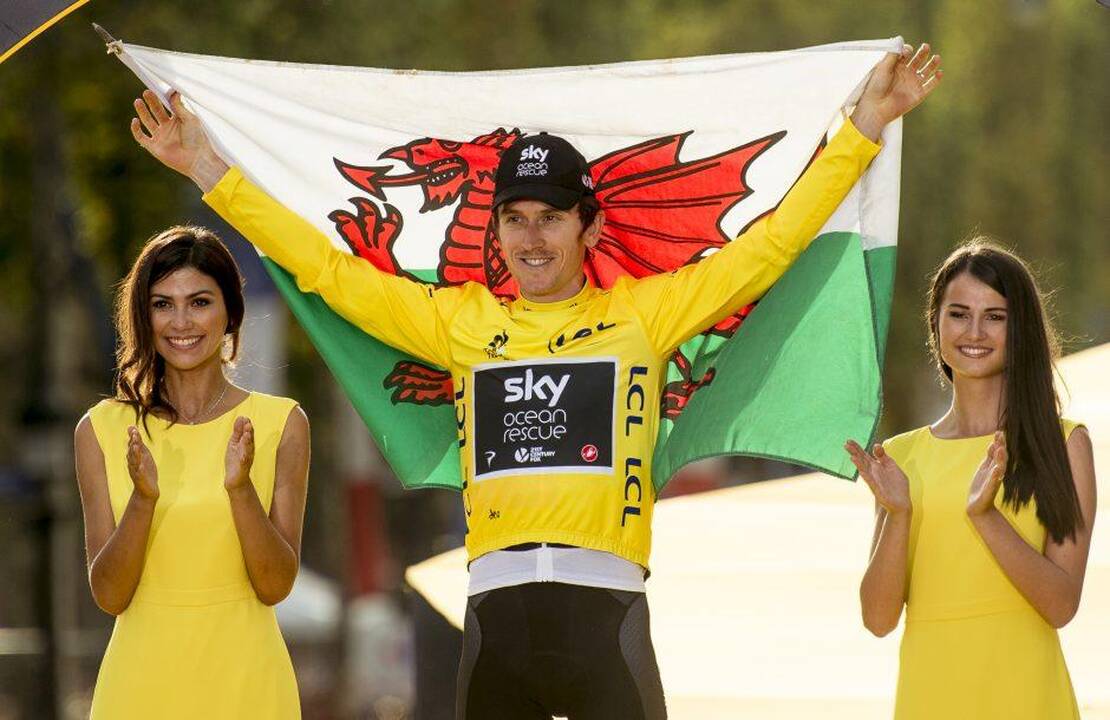 "Tour de France" dalyvis Geraint Thomas