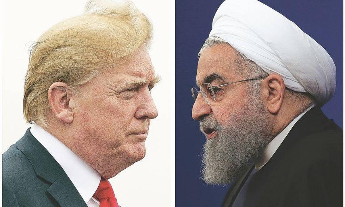 Donaldas Trumpas ir Hassanas Rouhani