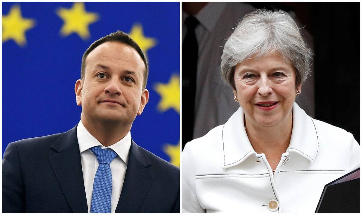 Lio Varadkaras ir Theresa May