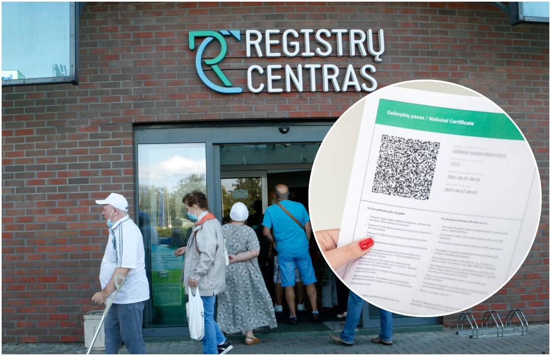 Procesas: prie Registrų centro Klaipėdos padalinio durų, skirtingai nei kituose miestuose, galimybių pasą norintys gauti senoliai dar nesirikiuoja. Tačiau pastato viduje jų kasdien lūkuriuoja nemažai.