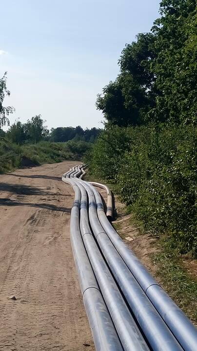 Plėtra: vandentvarkos projektas vykdomas keturių šalia Gargždų esančių sodo bendrijų teritorijose.