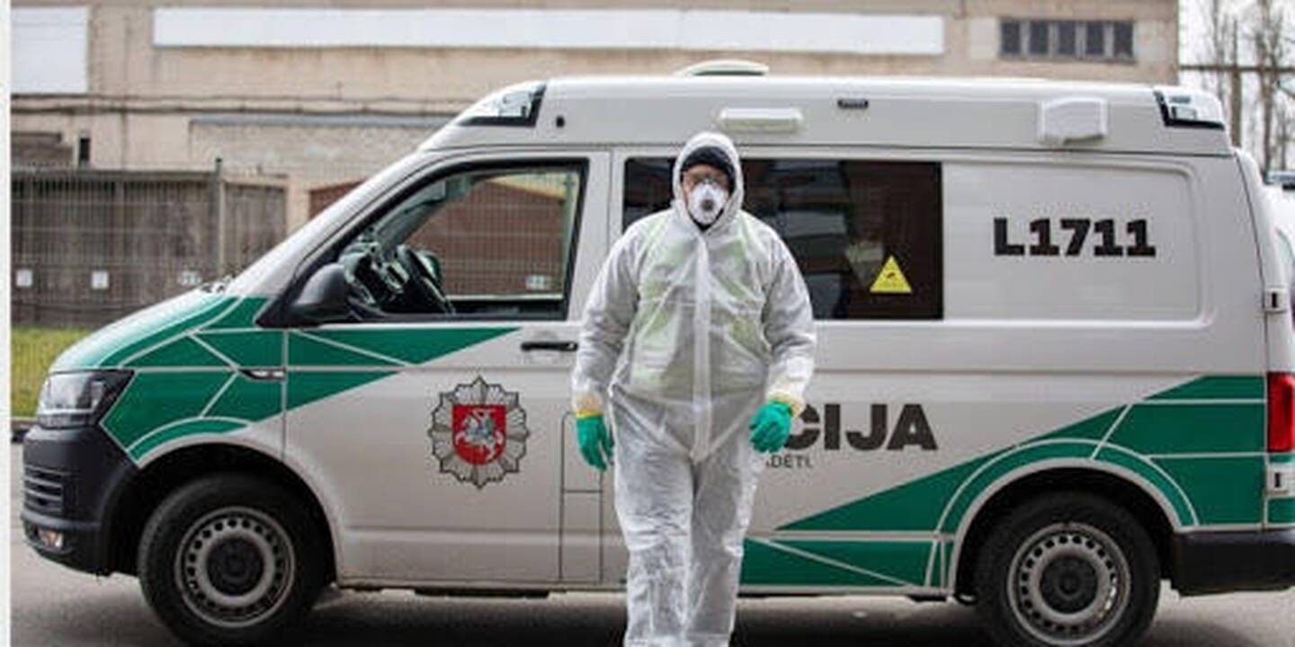Policija skyrė pirmąją baudą už saviizoliacijos pažeidimą