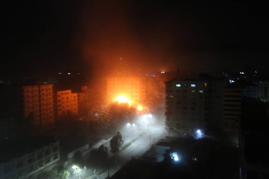 Kruvinos kovos tarp palestiniečių ir Izraelio