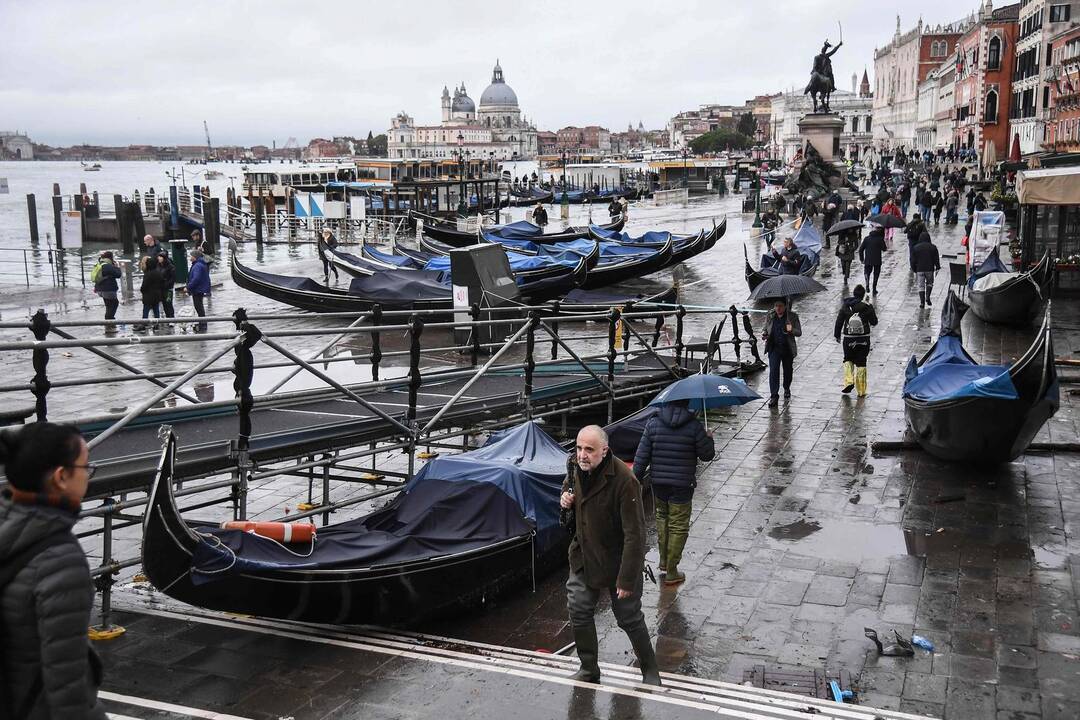 Veneciją užliejo potvynis